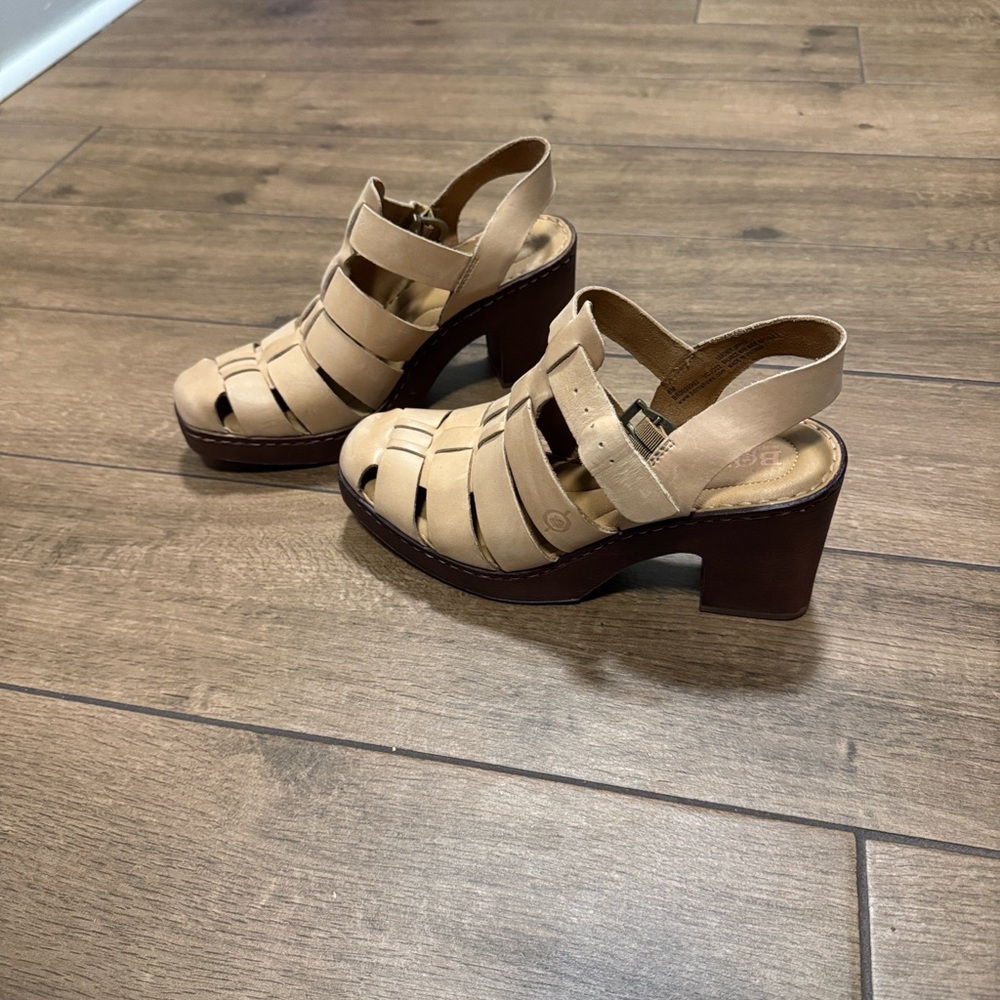 Born Woven Leather Sandals - Picture 2 of 4